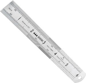 STANLEY® 2-Sided Metric Rustless Steel Rule