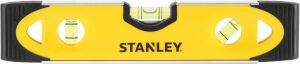 STANLEY® 9 in. (230mm) Magnetic Shock Resistant Torpedo Level