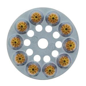 Paslode 031700 Medium Yellow Disc Cartridge for Spit P200/P370 - Box of 100