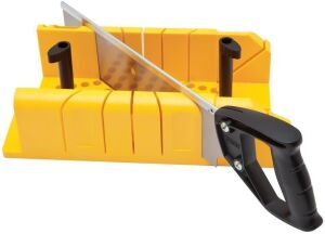 STANLEY® Clamping Mitre Box With Saw
