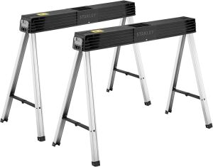 STANLEY® 340Kg Folding Metal Sawhorse (Pair)