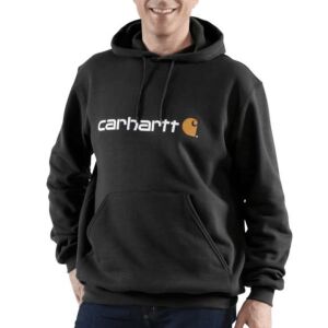 Carhartt Signature Logo Sweatshirt - Black - X-Small