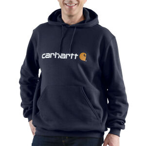 Carhartt Signature Logo Sweatshirt - Navy - X-Large