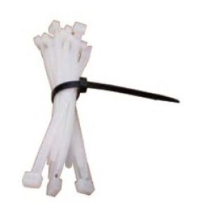 370mm x 7.6mm Natural Cable Ties (Pack Of 100)