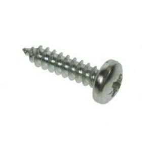 12 x 1/2   Pozi Pan BZP Self Tapping Screws (Box Of 1000)