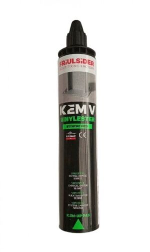 Friulsider KEM V - Vinylester Chemical Mortar Resin - Styrene Free - 300ml