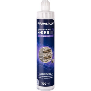 Rawlplug R-KER-II 300 - Vinylester Chemical Mortar Resin 300ml