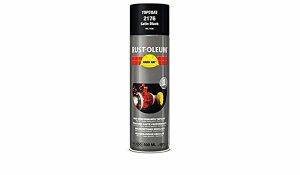 Rust-Oleum 2176 Satin Black Spray Paint - 500ml