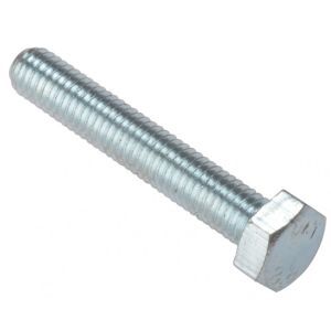 M8 x 130 High Tensile 8.8 Steel BZP Hex Set Screws (Sold Individually)