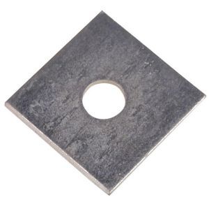 3mm Square Plate Washers M20 x 50 BZP (Sold Individually)