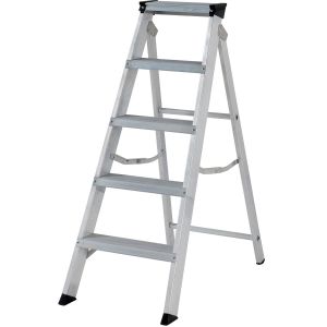 Youngman / Werner Mastertrade Swingback Aluminium 5 Tread Stepladder 1.22m