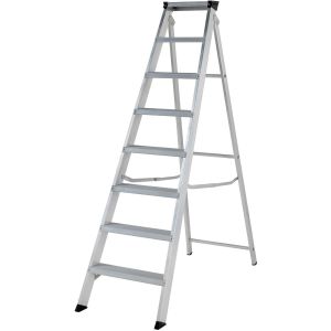 Youngman Mastertrade Swingback Aluminium 8 Tread Stepladder 1.9m