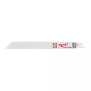 Milwaukee 48005293 200mm Reciprocating Sawzall Blades – 5 pack