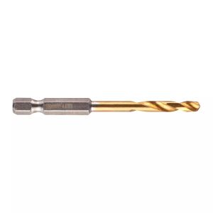 Milwaukee 48894710 Red Hex Shockwave HSS-TiN 4.5 x 76mm Metal Drill Bit