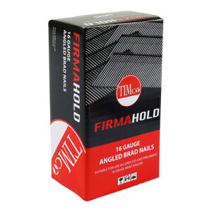 FirmaHold Collated Brad Nails - 16 Gauge x 45mm - Angled - Galvanised - Box of 2000
