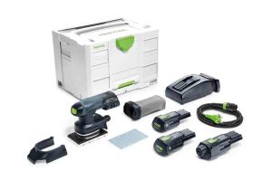 Festool 575726 18V Cordless Orbital Sander RTSC 400 Li3.1 I-Set 2 x 3.1Ah Batteries