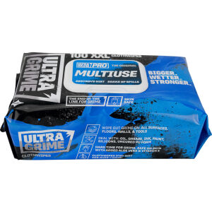UltraGrime Multiuse 5900 Large Cloth Wipes - Pack of 100