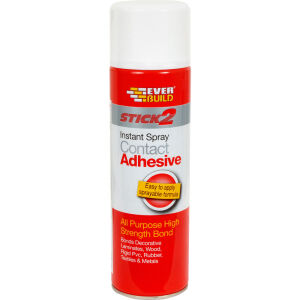 Everbuild Spray Contact Adhesive - Aerosol - 500ml