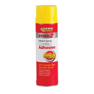 Everbuild Spray Contact Adhesive - Aerosol - 500ml