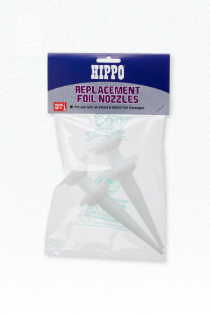 Hippo Replacement Sealant/ Adhesive Nozzles (For Foil Sausages) - Pack of 4