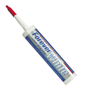 Everbuild Forever White Sanitary Silicone Sealant - 310ml