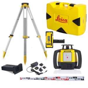 Leica Rugby 610 Li-Ion & Rod Eye 120 Kit