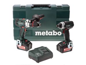 Metabo LTX 2 Twin Kit - SB18LTX & SSD18LT + 2 x 4.0Ah Batteries & Charger