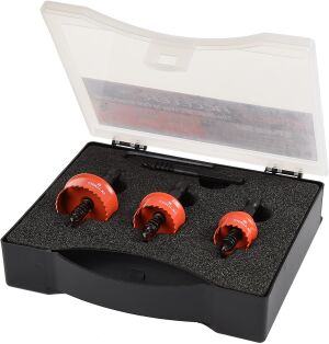 Armeg Acceler8 Sheet Steel Holesaw 3 Piece Set - 20/25/32mm