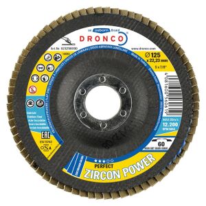 115 x 22.2mm Bore - 80 Grit Flap Disc