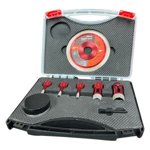 Abracs M14 Tile Drill & Blade Set - 8 Piece