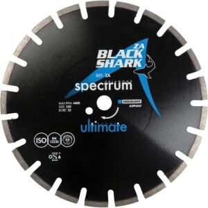 Spectrum ZA Black Shark Ultimate Asphalt Floorsaw Diamond Blade 350mm ZA350/25