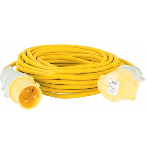 14m x 4.0 32A 110V Yellow Arctic Extension Lead