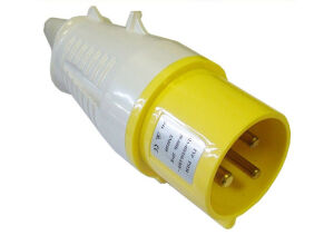 110V 32 Amp BS4343 Plug Yellow