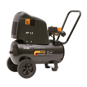 SIP Airmate OL197/24 ProTech 24 Litre Air Compressor - 145psi/10 Bar - Direct Drive - 1.5hp - 110V