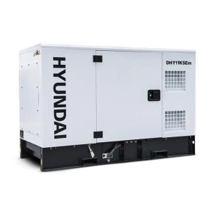 Hyundai - DHY11KSEM - Silenced Single Phase Standby Diesel Water-Cooled Generator 11.2kW - 230V
