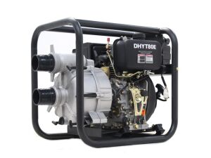 Hyundai - DHYT80E - Electric Start Diesel Trash Water Pump 296cc - 80mm (Outlet)