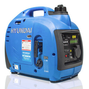 Hyundai - HY1000SI - Recoil Start Petrol Inverter Generator 0.9kW - 230V