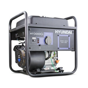 Hyundai - HY3000CI - Recoil Start Converter Petrol Generator 3kW - 230V
