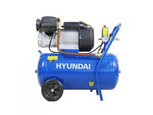 Hyundai - HY3050V - 50 Litre Air Compressor (C/W 5 Piece Air Tool Kit) 14CFM/116psi - Direct Drive V-Twin - 3HP - 230V