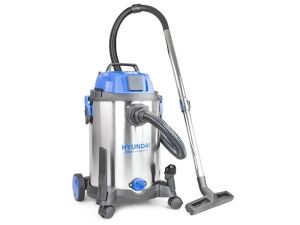 Hyundai - HYVI3014 - 3 In 1 Wet & Dry Industrial Vacuum Cleaner (With Powertool Socket) 1400W - 30L - 230V