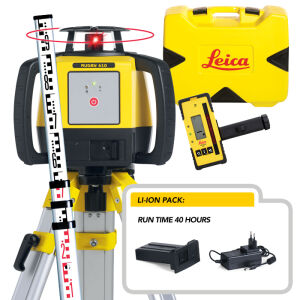 Leica Rugby 610 Li-ion Rechargeable Kit & Rod Eye 120