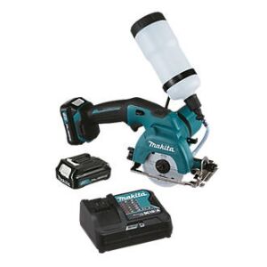 Makita CC301DWAE 12Vmax CXT 85mm Tile Cutter - 2 x 2.0 Batteries