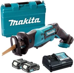 Makita JR105DWAE 12Vmax CXT Reciprocating Saw 2 x 2.0 Batteries