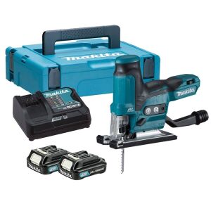 Makita JV102DSAJ 12Vmax CXT Brushless Jigsaw 2 x 2.0 Batteries