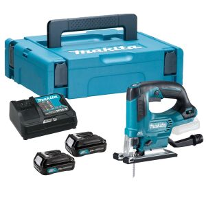 Makita JV103DSAJ 12Vmax CXT Brushless Jigsaw 2 x 2.0 Batteries