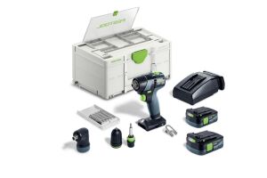 Festool 576875 12V Cordless Drill TXS 12 2,5-Set - 2 x 2.5Ah Batteries