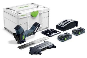 Festool 576570 18V Cordless Insulating Material Saw ISC 240 HPC4.0 EBI-Plus 2 x 4.0Ah Batteries