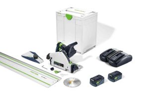 Festool 577392 18V Cordless Plunge-Cut Saw TSC 55 5,0 KEBI-Plus/XL-FS