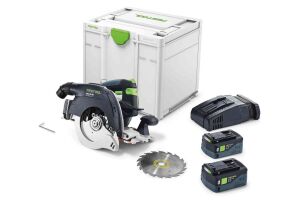 Festool 577679 18V Cordless Circular Saw HKC 55 5,0 EBI-Plus-SCA 2 x 5.0Ah Batteries