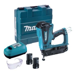 Makita GF600SE 7.2V Gas Finishing Nailer 2 x 1.0 Batteries